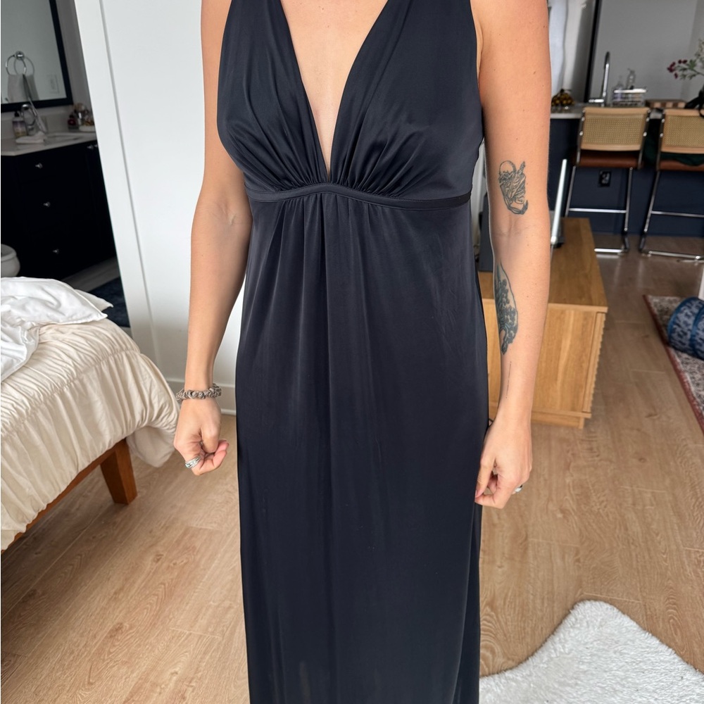 Natori Black Maxi Dress